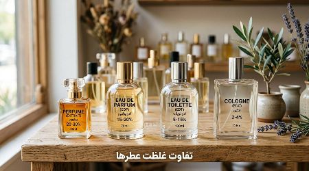 تفاوت عطر، ادکلن، ادوپرفیوم و ادوتویلت