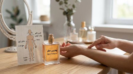 بهترین نقاط بدن برای اسپری عطر